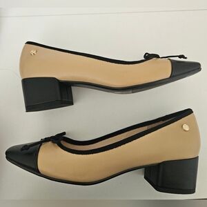 Elegant Black and Tan Women's Shoes